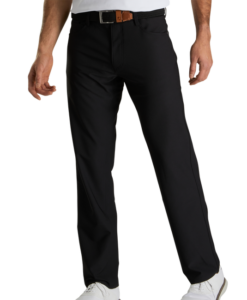 Pantalón 5 bolsillos FootJoy negro.