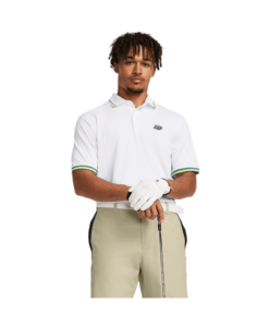 Polo Ua Playoff 3.0 Polo-Wht Para Hombre