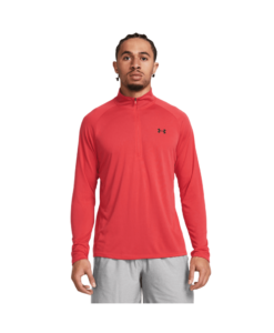 Buzo UA Tech 2.0 1/2 Zip-RED para Hombre