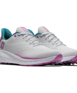 Zapatos FootJoy Flex XP para mujer color Gris / Púrpura / Verde Azulado