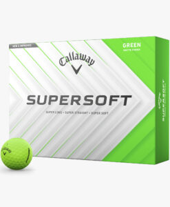 Supersoft Matte Green Golf Balls