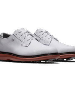 Zapatos Traditions Blucher White / Brick.