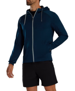 Sudadera con capucha FootJoy Azul.