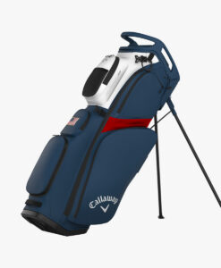 Fairway 14 Stand Golf Bag White/Marine/Red Flag